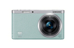 Samsung NX Mini Compact System Camera with 9mm Lens, HD 1080p, 20.5MP, Wi-Fi, NFC, 3” Touch Screen and Adobe Photoshop Lightroom Mint